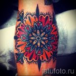 mandala tetoválás színe - fotó példa a kész tetoválásra 01052016 21