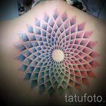 Beau mandala tetoválás - Fotó példa a tatouage fini sur 01052016 1