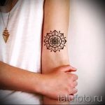 kis mandala tetoválás - fényképes példa egy kész tetoválásra 01052016 -ból 2