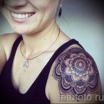 mandala tetoválás lányoknak - fotó példa a kész tetoválásra 01052016 -ból 9