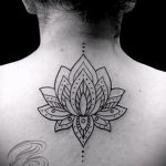 mandala tetoválás lótusz - fotó példa a kész tetoválásra 01052016 -ból 2