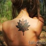 mandala tetoválás lótusz - fényképes példa egy kész tetoválásra 01052016 -ból 9