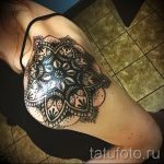 mandala tetoválás a vállán - fotó példa a kész tetoválásra 01052016 -ból 6