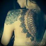 mandala tetoválás a vállán - fotó példa egy kész tetoválásra a 01052016 -ból 7