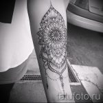 mandala tetoválás a kezében - fotó példa a kész tetoválásra 01052016 -ból 4