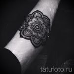 mandala tetoválás a karon - fotó példa egy kész tetoválásra 01052016 14