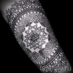 mandala tetoválás a kezében - fotó példa egy kész tetoválásra 01052016 -ból 22