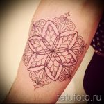 mandala tetoválás a karon - fotó példa a kész tetoválásra 01052016 24