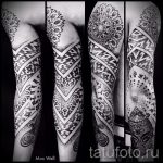 manchon tatouage mandala - Példa fotó a tatouage fini sur 01052016 2