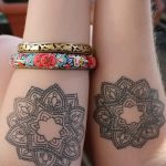 mandala tetoválás a karon - fotó példa egy kész tetoválásra 01052016 44