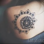 nap mandala tetoválás - fotó példa a kész tetoválásra 01052016 -ból 3