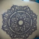 nap mandala tetoválás - fotó példa a kész tetoválásra 01052016 -ból 6