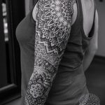 mandala ujjú tetoválás - fényképes példa a kész tetoválásra 01052016 -ból 1