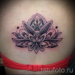 mandala lótusz tetoválás - Fotó példa a kész tetoválásra a 01052016 -on 1