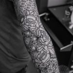 mandala ujjú tetoválás - fotó példa a kész tetoválásra 01052016 -ból 4