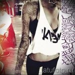 mandala ujjú tetoválás - fényképes példa egy kész tetoválásra 01052016 -ból 11