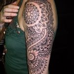 mandala ujjú tetoválás - fényképes példa egy kész tetoválásra 01052016 -ból 23