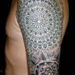 mandala ujjú tetoválás - fotó példa a kész tetoválásra 01052016 31