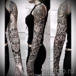 mandala ujjú tetoválás - fényképes példa a kész tetoválásra 01052016 38