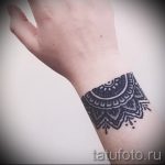 mandala tatouage sur le poignet - példa fotó du tatouage fini sur 01052016 1