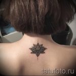 petite mandala de tatouage - Photo example to tatouage fini sur 01052016 1