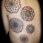 kis tetováló mandala - Fotó példa a kész tetoválásra a 01052016 -on 1