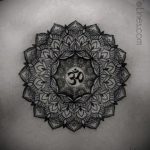 mandala jel tetoválás - fotó példa a kész tetoválásra 01052016 -ból 3
