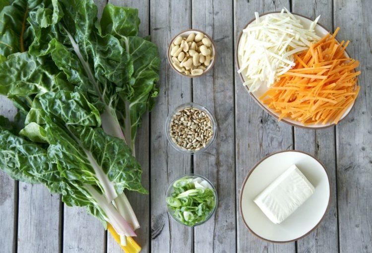 Mangold recepty príprava-zelenina-syry-orechy