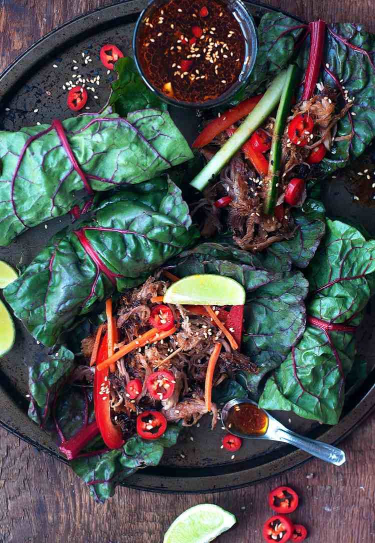 Mangold recepty Švajčiarske čardy-chilli-mäso-sezam