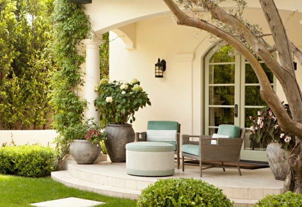 námorná dekorácia ratanový nábytok dekorácia keramických váz