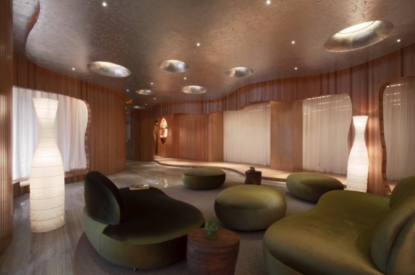 Interiérový dizajn zdravotného strediska v Číne