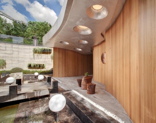 Čínsky liečebný strediskový klubový dizajn Jedna chuť