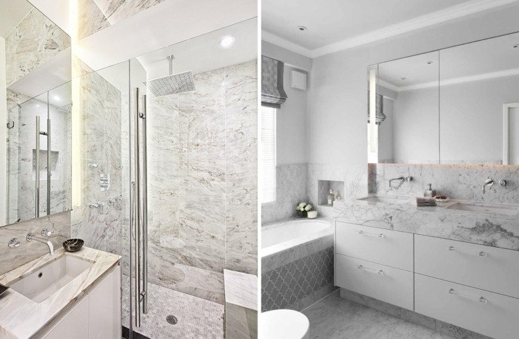 mramorové dlaždice-kúpeľňa-svetlo-šedá-led-nepriame-osvetlenie