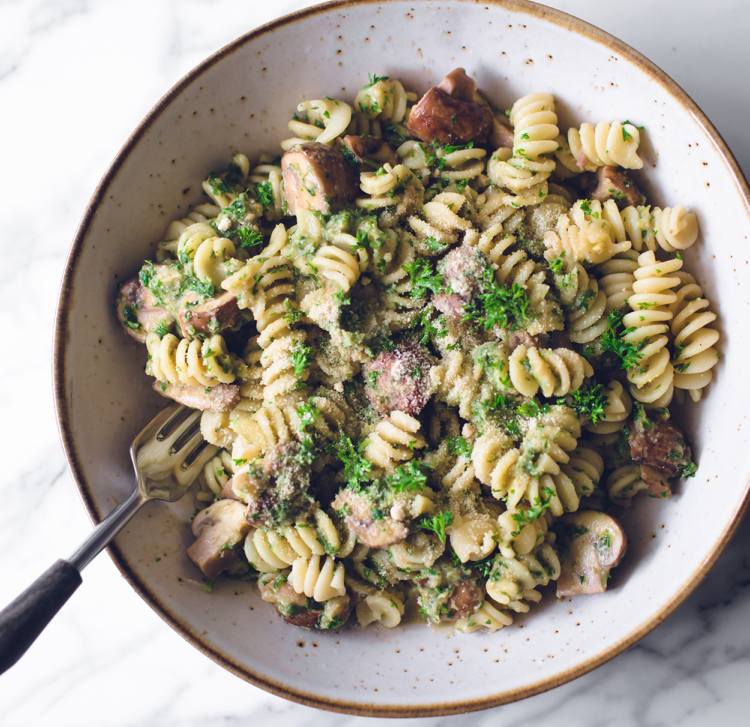 Gaštany pripravte ako prílohu k pesto, vegánskym rezancom