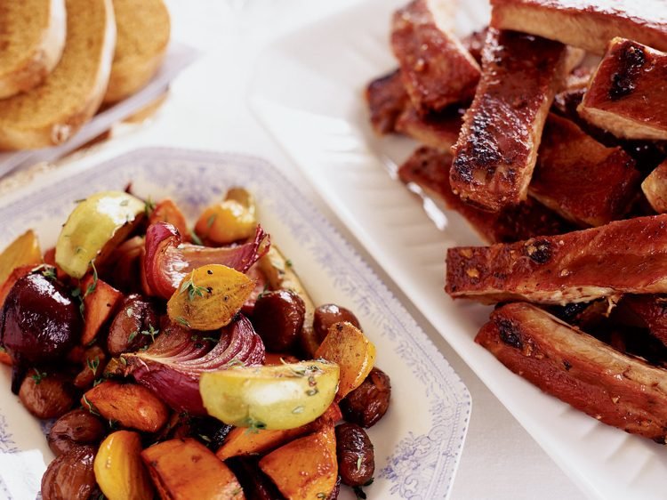 Pripravte si gaštanové jablko a podávajte vegánsku prílohu