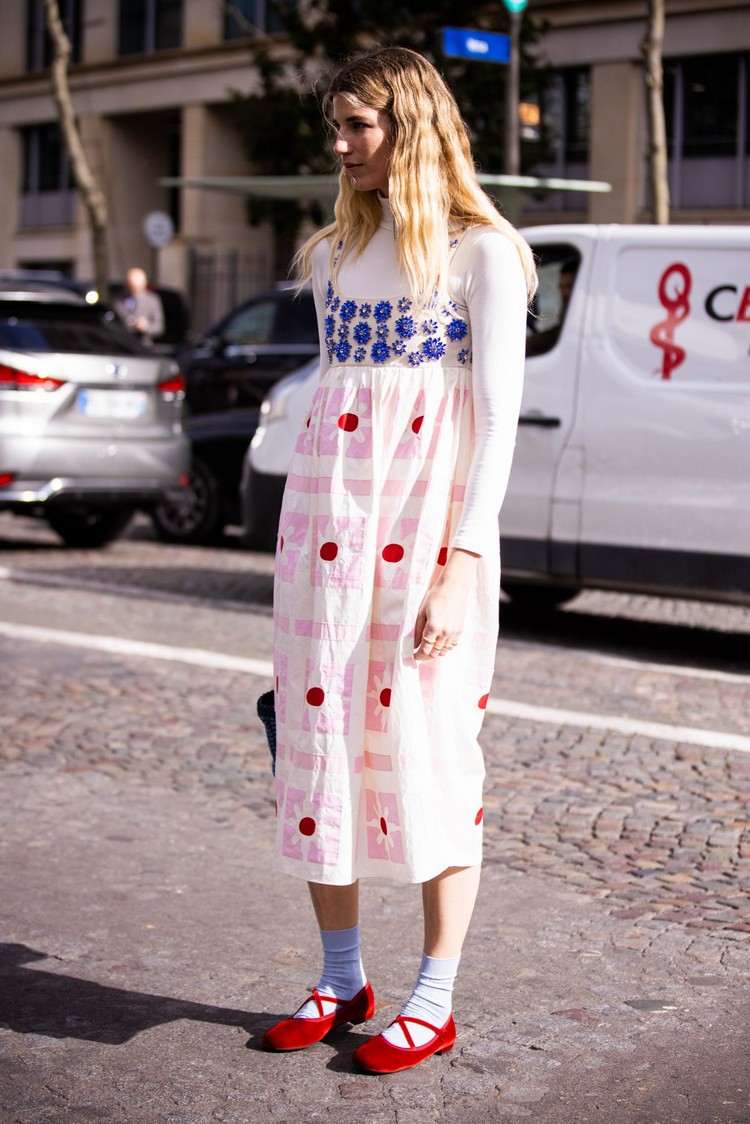 Módny trend 2021 Jarný trend obuvi Mary Jane