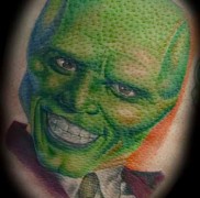 maska ​​tatuaż zdjęcie 12312323434556