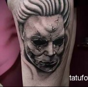 maska ​​tatuaż zdjęcie 112312312456