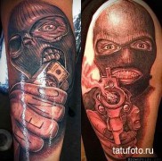 maska ​​tatuaż zdjęcie 6567567567