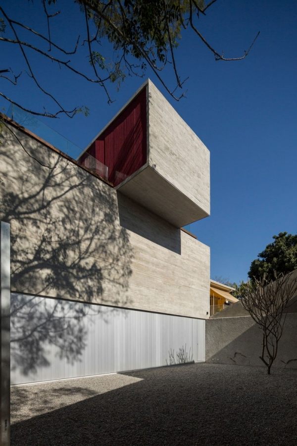 Betónový dom pevná konštrukcia-Brazília Sao Paolo