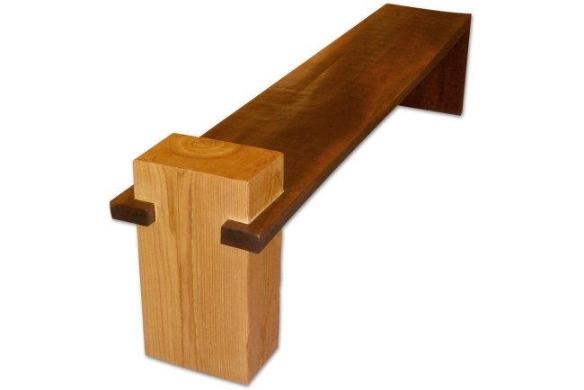 Rustikálna záhradná drevená lavica-ošetrenie olejom Fazenda Rustikálna záhradná drevená lavička-povrchová úprava olejom Fazenda