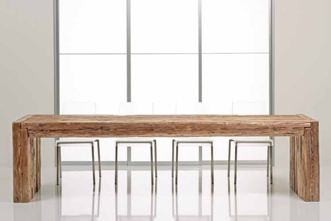 Jedálenský stôl drevo-dub, smrekovec-jedľa La Saggezza Taliansky jedálenský stôl drevo-dub, smrekovec-jedľa La Saggezza