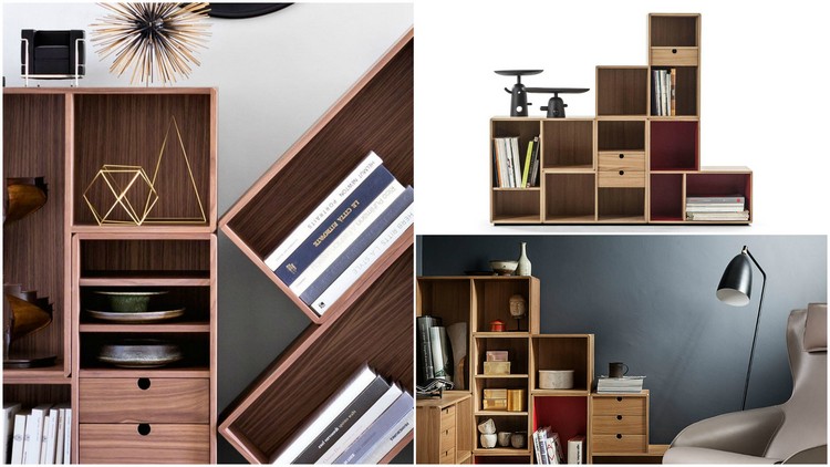 Dva v jednom-nádoba a polica z orecha od Cassiny nábytok z masívu-flexibilný-kontajner-polička-orech-dub-kazuhide-takahama-w54dada-cassina