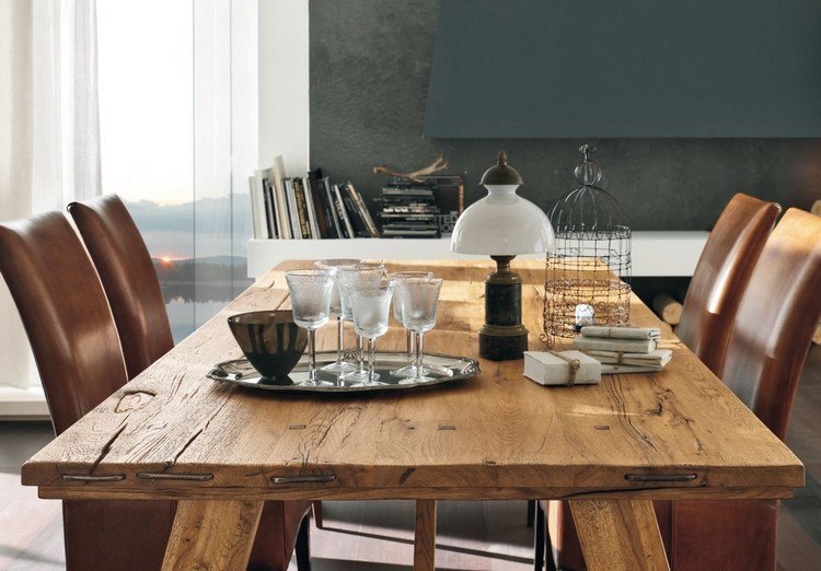 Jedálenský stôl Devina Nais z prírodného dreva pre moderné bývanie nábytok z masívu-jedálenský stôl-prírodné drevo-moderný-obdĺžnikový-eclettica-hrad-devinanais