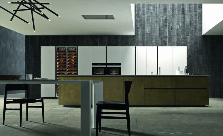 matné-kuchynské fronty-bezúchytkové-moderné-bielo-hnedé