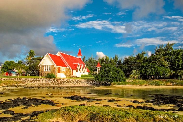 Pamiatky na kostol Mauritius Cap Malheureux