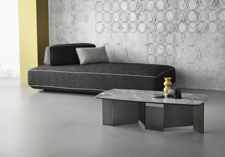 stolová doska z údeného sklokeramického dizajnu tonelli