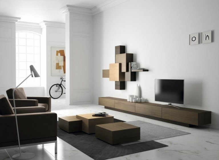 Kolekcia nábytku kolekcia nábytku skladovanie nástenná polica nízka doska pohovka konferenčný stolík