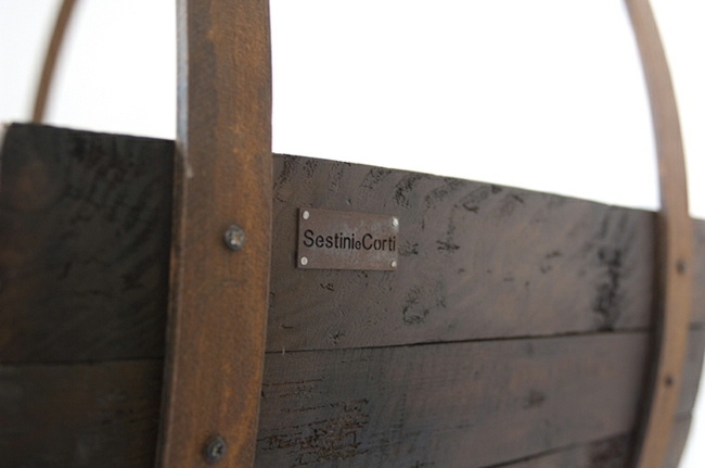 Nábytok hojdačka záhradný sud na víno