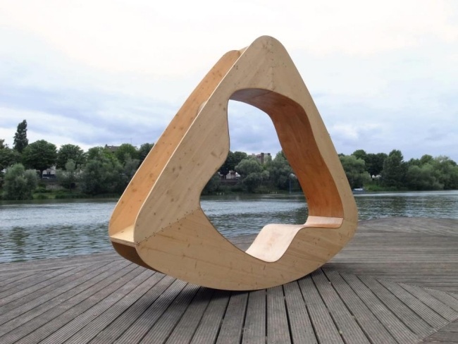 miesto relaxácia polohy dreva kreslo kreslo posteľ